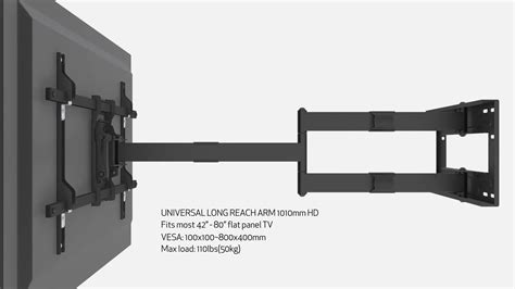 metal bracket extension|extra long tv wall bracket.